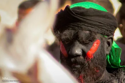 مراسم خیمه‌سوزان و مقتل‌خوانی در خمینی‌شهر اصفهان