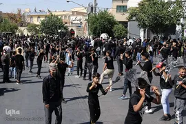 عزاداری قشقایی‌ها در تاسوعای حسینی شیراز