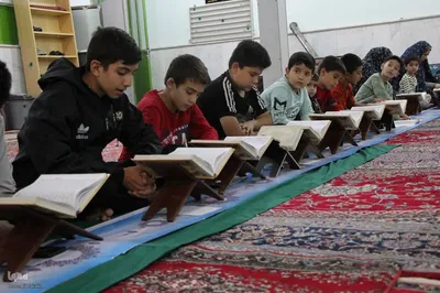 کرسی تلاوت قرآن در ملایر در حمایت از مردم مظلوم فلسطین