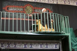 روز آخر روضه حسینیه ارفع الواعظین