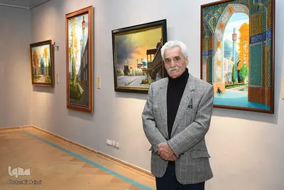 نمایشگاه آثار محمدعلی حدت در اصفهان