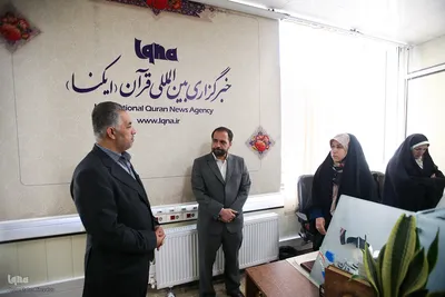 بازدید دکتر سید احمد علوی از خبرگزاری ایکنا