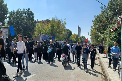 عزاداری جاماندگان اربعین در سلماس‎