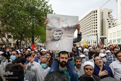 مراسم تشییع پیکر شهید حجت‌الاسلام محمد اصلانی