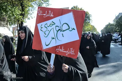 مراسم راهپیمایی ۱۳ آبان در تبریز