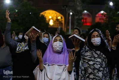 قرار بندگی؛ احیای شب ۲۳ رمضان درحرم مطهر حضرت احمدبن موسی، شاهچراغ