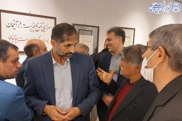 نمایشگاه خوشنویسی «مشق عشق» در بهشهر