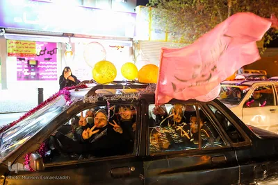 جشن شب نیمه شعبان در مشهد