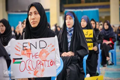 تجمع بزرگ مرهم برای غزه در آذربایجان غربی‎