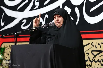 تجمع حماسی بانوان قزوینی در سوگ رهبر شهید