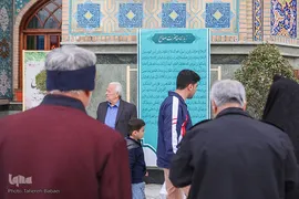 حرم امامزاده صالح(ع) در تعطیلات نوروزی