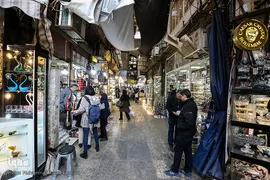 بازار بزرگ تهران، در آستانه سال نو