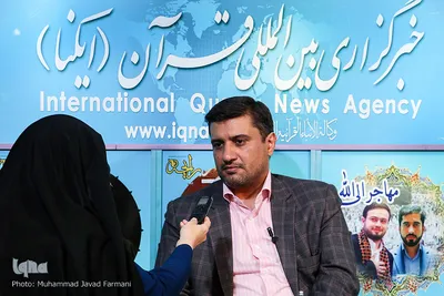 غرفه ایکنا در بیست‌وپنجمین نمایشگاه قرآن-۲

