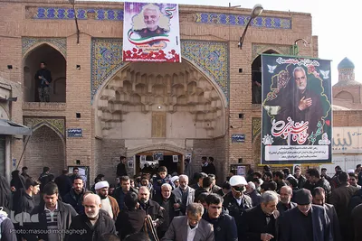 راهپیمایی مردم سمنان در پی شهادت سردار سپهبد شهید قاسم سلیمانی