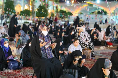 میلاد امام رضا در حرم شاهچراغ(ع)