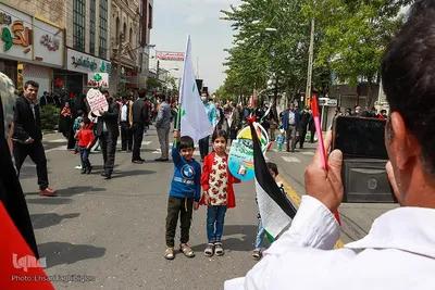 راهپیمایی روز جهانی قدس در زنجان