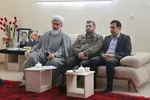 دیدار شهردار تبریز با خانواده شهدای جنگ رمضان