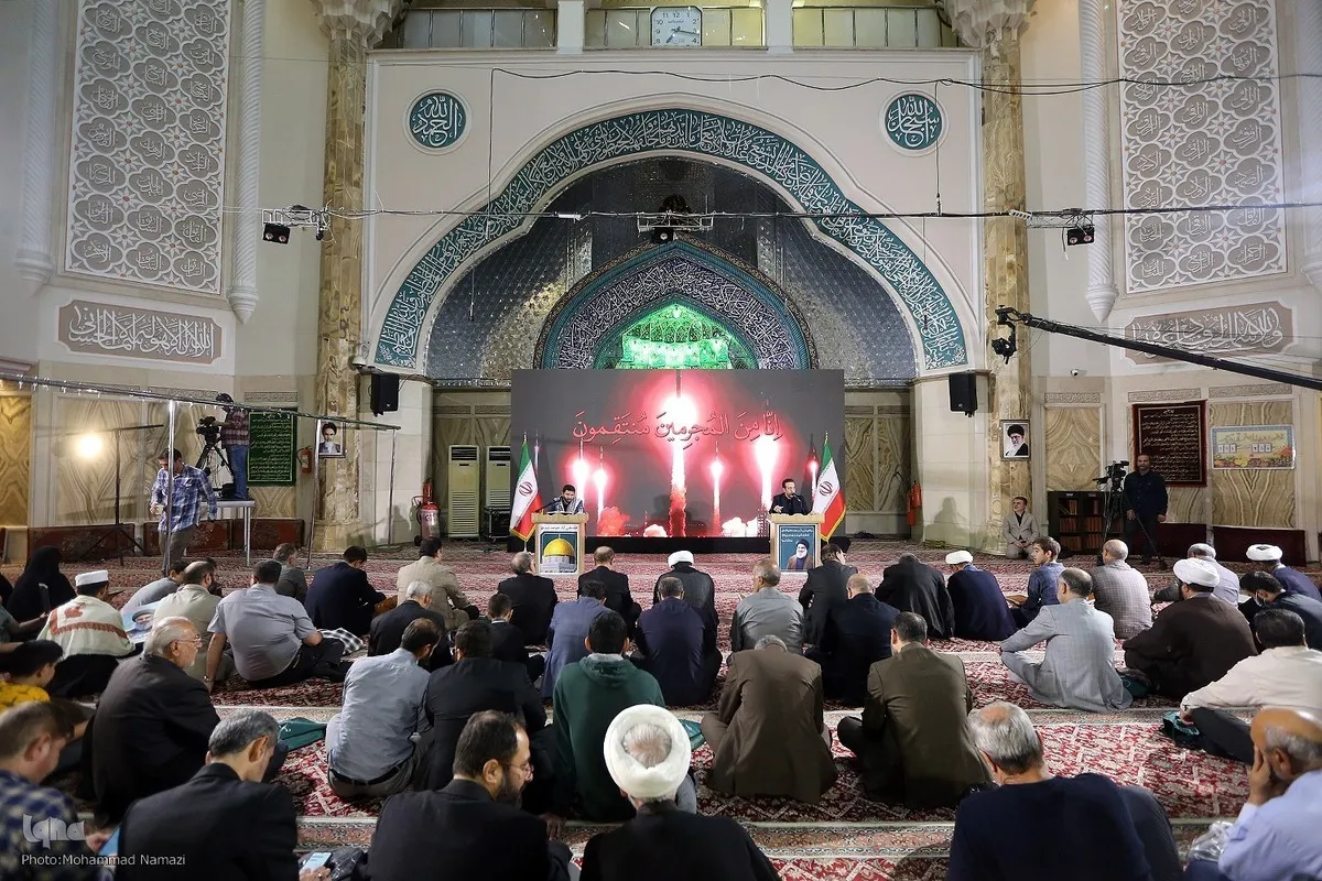 قرآنی کیمونٹی  سردار شهید حزب الله کے سوگ میں