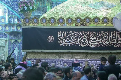 عزاداری شهادت حضرت زهرا(س) در حرم حضرت معصومه(س)