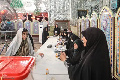 مرحله دوم چهاردهمین دوره انتخابات ریاست جمهوری در امام زاده صالح(ع)