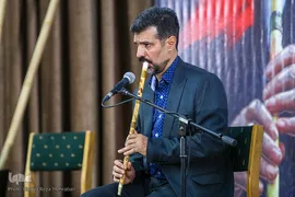 مراسم همنوایی نی نوازان و شاعران عاشورایی «نای و نی»