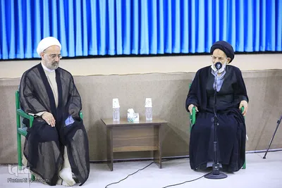 دیدار معاون اول قوه قضائیه با حجت‌الاسلام عبادی