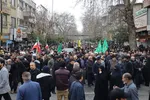 اجتماع مردم ساری در سوگ رهبر شهید خود، امام خامنه‌ای (ره)