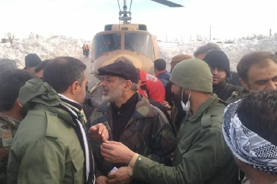 سفر وزیر کشور به مناطق محصور در برف چهارمحال‌وبختیاری