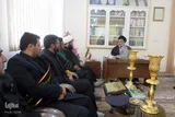 ديدار خادمان حرم حضرت معصومه(س) با نماينده ولي فقيه در لرستان