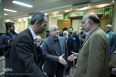 حضور علی مرادخانی، معاون هنری وزارت ارشاد در مراسم