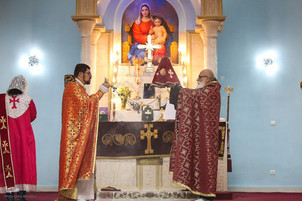 Neujahrsfeier in der Targmanchats-Kirche in Teheran
