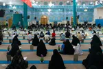 مراسم جزءخوانی قرآن در امامزاده نرمی دولت‌آباد
