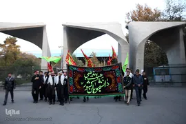 تجدید بیعت دسته‌های عزاداری دانشجویی با رهبر معظم انقلاب
