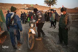 پشت صحنه فیلم سینمایی «تک تیرانداز» در شهرک سینمایی دفاع مقدس