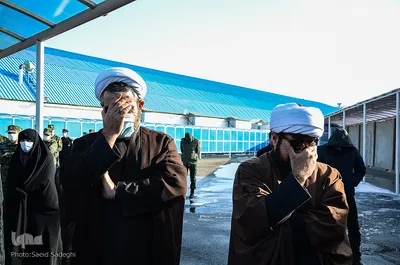 ورود پیکر مطهر سه شهید گمنام به تبریز‎‎