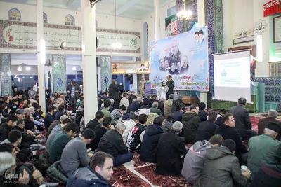 مراسم گرامیداشت سالروز شهادت سردار دلها حاج قاسم سلیمانی در شهرستان اهر