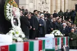 Cortejo Fúnebre Realizado em Teerã para Dois Juízes Martirizados