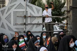 اجتماع دختران انقلاب برای حمایت از حجاب