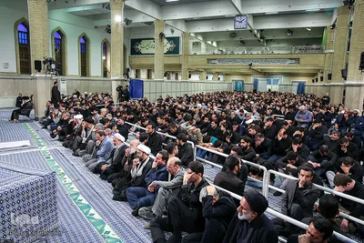 مراسم سوگواری سالروز شهادت امیرالمؤمنین در حسینیه امام خمینی