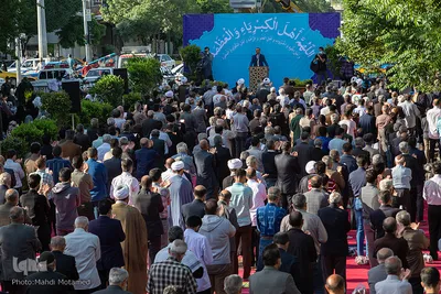 اقامه نماز عید فطر در قزوین‎
