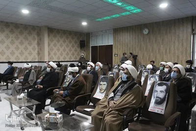 دیدار امام جمعه مرکز اسلامی بوئنوس آیرس با جمعی از طلاب حوزه علمیه 