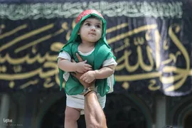 مراسم شیرخوارگان حسینی در حرم عبدالعظیم حسنی