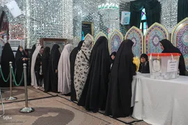 مرحله دوم چهاردهمین دوره انتخابات ریاست جمهوری در امام زاده صالح(ع)