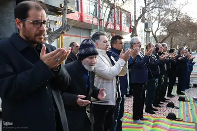 اقامه نماز عید فطر در اهر
