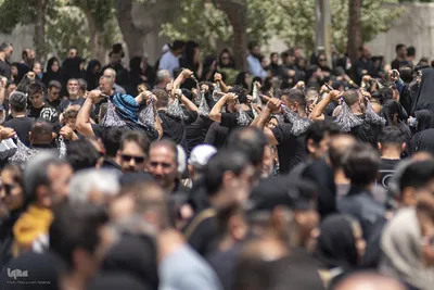 عزاداری عاشورای حسینی در کرج‎