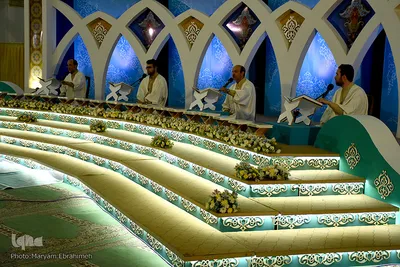 جزء خوانی قرآن کریم در تبریز