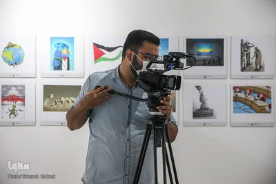 نمایشگاه مسابقه بین المللی فلسطین تنها نیست