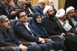 پاسداشت مقام شهیدان لاریجانی و خرازی در دانشگاه تهران