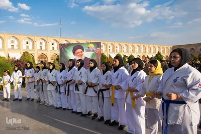 رزمایش بزرگ جهادگران فاطمی در اصفهان