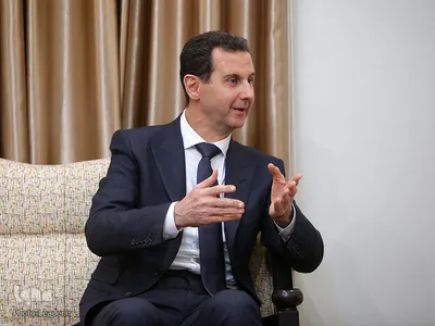 دیدار رئیس جمهور سوریه با رهبر انقلاب